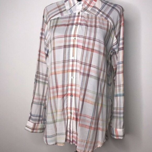 Love Stitch Womens Deja Button Up Shirt Multicolor - Picture 1 of 5